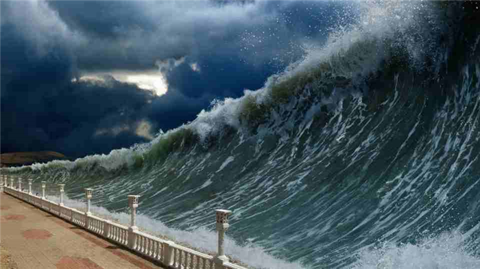 Tsunami sueño - 37 parcelas de sueño y sus significados